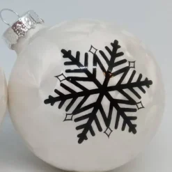 personalisierte Christbaumkugel aus Glas | ca. 6cm Durchmesser |  Weihnachtsschmuck |