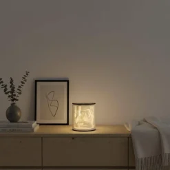 Personalisierte 3D Lithophan Lampe mit LED & Altholzrahmen – Dein Foto als leuchtendes Unikat – Handmade Nachttischlampe Geschenk