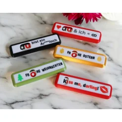 Personalisierte Duplobox aus umweltfreundlichem Bio-Filament – Geschenkbox individuell beschriftet