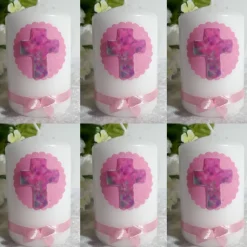 Personalisierte Gastgeschenke-Kerzen: TAUFE * KOMMUNION * GEBURT * Mitgebsel " Gastgeschenk * Gastkerze * Tischdeko