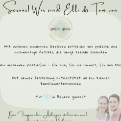 Personalisierte Geburtsanzeige Baby – Einzigartige Geschenkidee zur Geburt mit Namen & Geburtsdaten Namensschild Babyzim