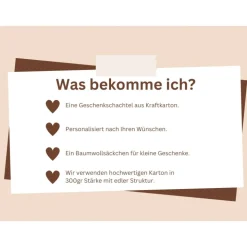 Personalisierte Geldgeschenkbox zum Geburtstag für Künstler – Kreative Geschenkidee mit Glückwunschkarte & Leinensäckchen