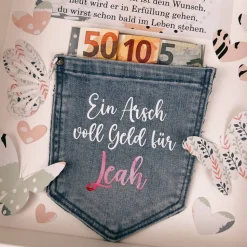 Personalisierte Geldgeschenk-Karte zur Jugendweihe, Originelle Geschenkidee Jugendweihe, Kreatives Geldgeschenk