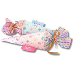 Personalisierte Geschwistertüte Einhorn – Kleine Schultüte mit Namen für den KiTa-Start