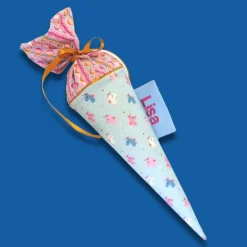 Personalisierte Geschwistertüte Einhorn – Kleine Schultüte mit Namen für den KiTa-Start