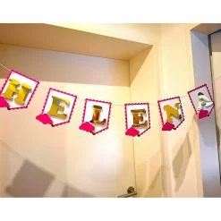 Personalisierte Girlande für Kinder