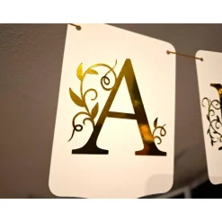 Personalisierte Girlande/ Banner/Wimpelkette/ Edlen Girlande