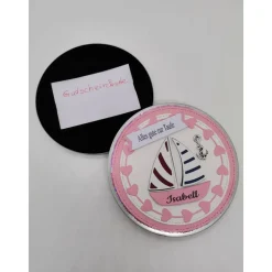 Personalisierte Gutscheinverpackung aus Metall, handgefertigt, Geschenk zur Taufe ,Geburt Kommunion-