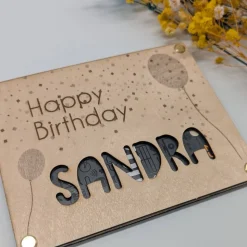 Personalisierte Gutscheinverpackung