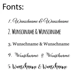 Personalisierte Hochzeitsgästebuch Leinwand – Fingerabdruck Wedding Tree mit Namen – Unvergessliches Hochzeitsgeschenk 5