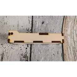 Personalisierte Holz-Geschenkbox für Du...Schokoriegel mit individueller Lasergravur