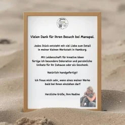 Personalisierte Holzsäule als Geburtstagsgeschenk – Individuelle Dekosäule mit Namen & Datum