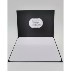 Personalisierte Jubiläumskarte zum 5/10/15/20/25/30/35/40 Firmen-, Betriebs- oder Dienstjubiläum – Handgemacht