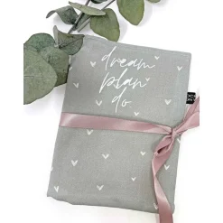 Personalisierte Kosmetiktasche, Schminktasche mit Spruch, Make up Tasche mit Namen und Fächern