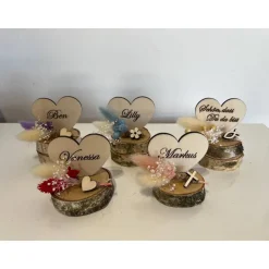 Personalisierte Namensschilder Platzkarten Tischkarten Mitbringsel Gastgeschenk Hochzeit Geburtstag Taufe Konfermation K