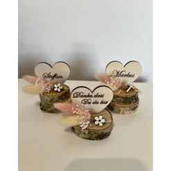 Personalisierte Namensschilder Platzkarten Tischkarten Mitbringsel Gastgeschenk Hochzeit Geburtstag Taufe Konfermation K