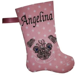 Personalisierte Nikolausstiefel mit Pug Motiv
