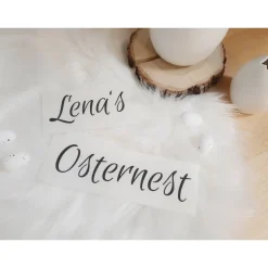 Personalisierte Osterkiste mit Namen – DIY Osternest & Alternative zum Osterkorb