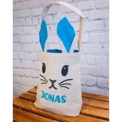 Personalisierte Ostertasche/Osterkörbchen mit Ohren