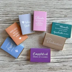 Personalisierte Schokolade als Gastgeschenk zum Geburtstag | Personalisierung mit Foto & Wunschtext