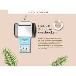 Personalisierte Schwimmunterricht-Urkunde | Seepferdchen Abzeichen | Geburtstag im Schwimmbad Vorlage