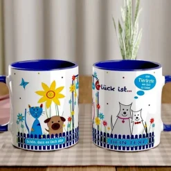 Personalisierte Tasse für Tierarzt/Tierärztin mit Spruch – Geschenk für Tierfreunde, Hunde & Katzen