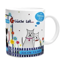 Personalisierte Tasse für Tierarzt/Tierärztin mit Spruch – Geschenk für Tierfreunde, Hunde & Katzen