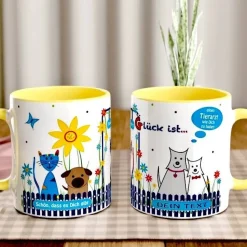 Personalisierte Tasse für Tierarzt/Tierärztin mit Spruch – Geschenk für Tierfreunde, Hunde & Katzen
