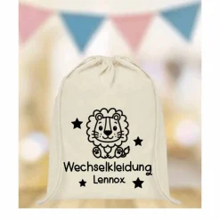 Personalisierte Wechseltasche / Kindergarten Beutel mit Namen | Wechselbeutel | Beutel Kita | Kindergartentasche Kindert