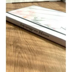 Personalisierte Zeugnismappe mit Name, Rosen Design, Geschenk Einschulung, Schulkind, Zeugnisordner, Schulstart, Mappe