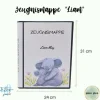 Personalisierte Zeugnismappe, mit Koalas, Geschenk zur Einschulung, Schulkind, Zeugnisordner, Schulstart, Mappe