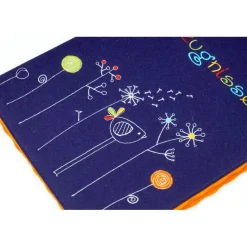 Personalisierte Zeugnismappe aus Filz – Geschenk zur Einschulung für Mädchen mit Namen & individueller Widmung