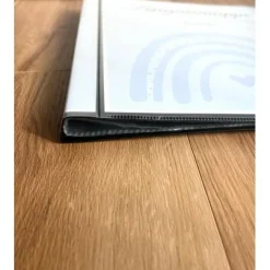 Personalisierte Zeugnismappe, blauer Regenbogen, Geschenk Einschulung, Schulkind, Zeugnisordner, Schulstart, Mappe