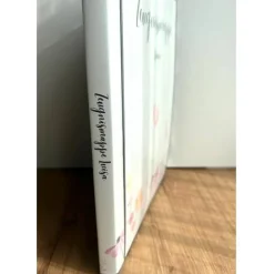 Personalisierte Zeugnismappe mit Name, grün floral, Geschenk Einschulung, Schulkind, Zeugnisordner, Schulstart, Mappe