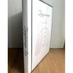 Personalisierte Zeugnismappe mit Name, Rosa, Geschenk Einschulung, Schulkind, Zeugnisordner, Schulstart, Mappe
