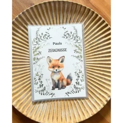 Personalisierte Zeugnismappe zur Einschulung – Ein einzigartiges Geschenk für Erstklässler