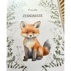 Personalisierte Zeugnismappe zur Einschulung – Ein einzigartiges Geschenk für Erstklässler