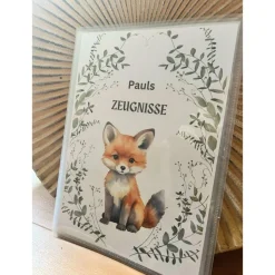 Personalisierte Zeugnismappe zur Einschulung – Ein einzigartiges Geschenk für Erstklässler