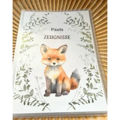 Personalisierte Zeugnismappe zur Einschulung – Ein einzigartiges Geschenk für Erstklässler