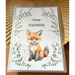 Personalisierte Zeugnismappe zur Einschulung – Ein einzigartiges Geschenk für Erstklässler