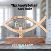 Personalisierter Aufsteller Taufe Tischedeko Geschenk Holzdeko Erinnerung Taufgeschenk