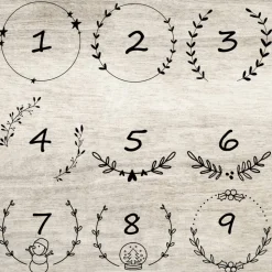 Personalisierter Baumscheibenaufhänger