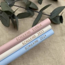 Personalisierter Bleistift zum Schulanfang/Einschulung