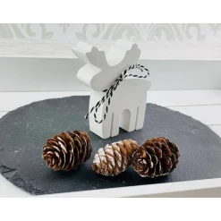 „Personalisierter Deko-Elch aus Keraflott – Ihr einzigartiges Weihnachtsgeschenk“