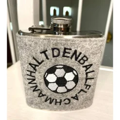 personalisierter Flachmann, witziges Geschenk