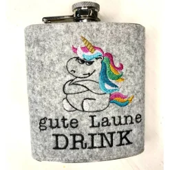 personalisierter Flachmann, witziges Geschenk