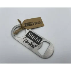 Personalisierter Flaschenöffner -  Edelstahl Schlüsselanhänger
