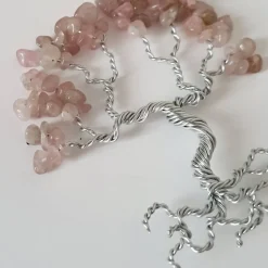 Personalisierter Mini Edelsteinbaum im 3D-Bilderrahmen – Einzigartiges Hochzeitsgeschenk & Dekoration