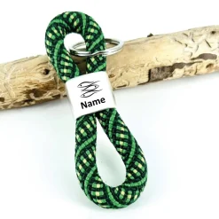 Personalisierter Schlüsselanhänger Konfirmation mit Fischen, Name & Psalm – Geschenk zur Firmung, Kommunion, Jugendweihe