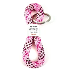 Personalisierter Schlüsselanhänger Konfirmation mit Fischen, Name & Psalm – Geschenk zur Firmung, Kommunion, Jugendweihe